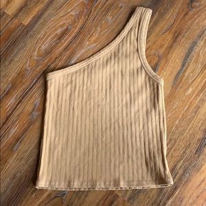 American eagle one shoulder top